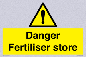 Danger Fertiliser store